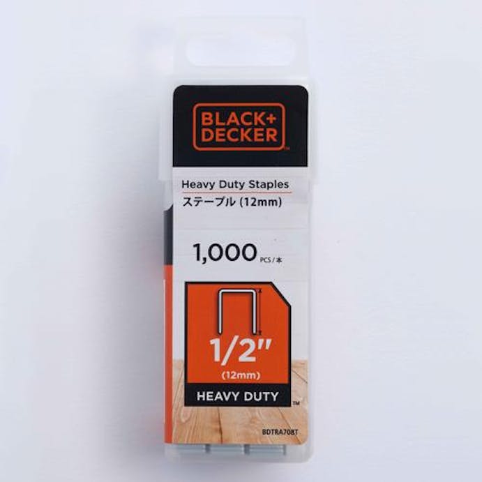 BLACK+DECKER(ブラック･アンド･デッカー) [EA575AL用] 12mm ステープル(1000本) EA575AL-4 4550061474891(CDC)【別送品】