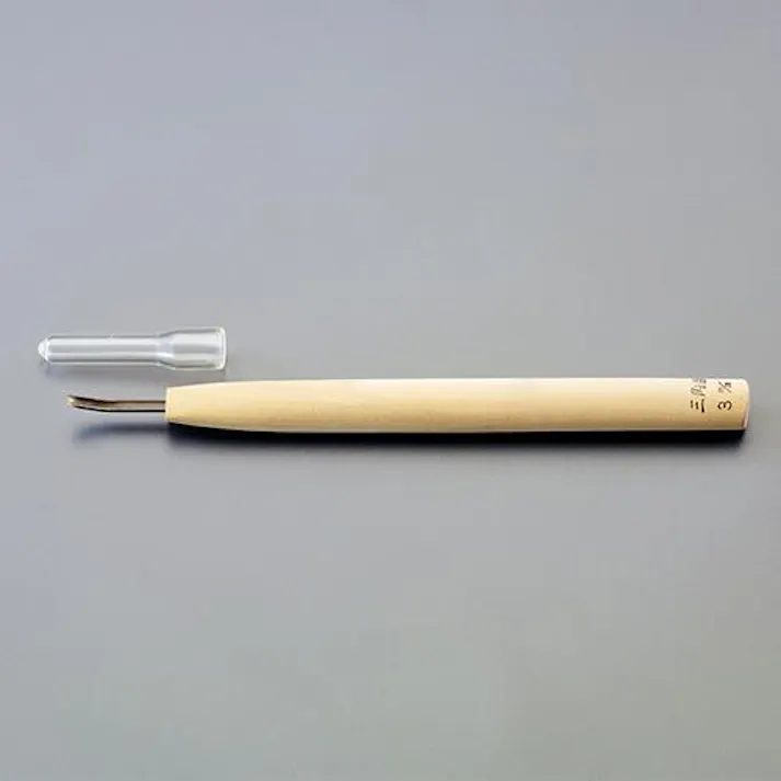 ESCO 2.0mm 彫刻刀(安来鋼/三角曲型) EA588MV-2 4550061481288(CDC)【別送品】