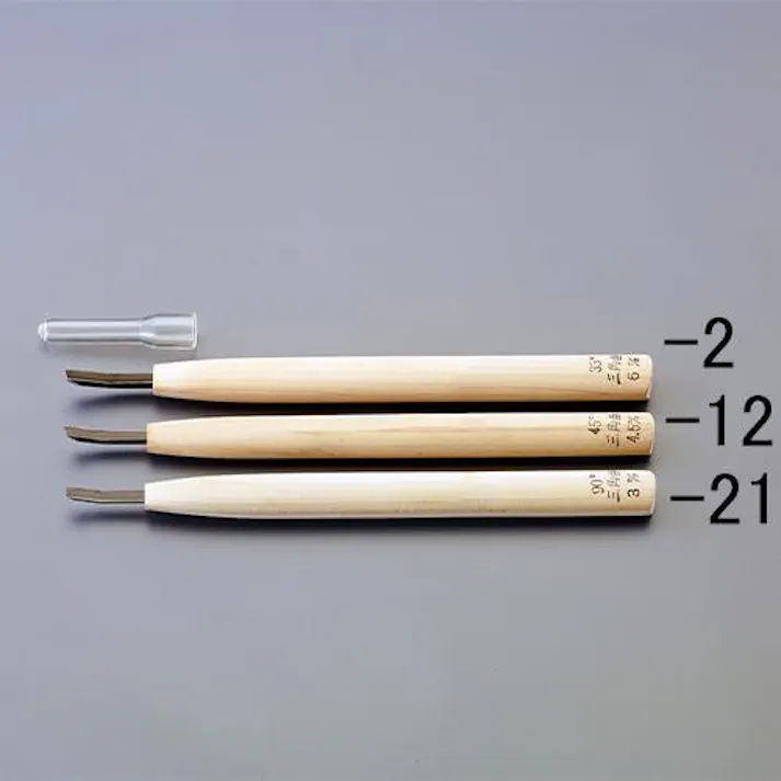 ESCO 4.5mm 彫刻刀(安来鋼/三角型/45°) EA588MW-12 4550061482919(CDC)【別送品】