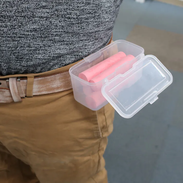 鉄道チョーク(青/4本) φ25x110mm EA581EA-4 4550061484883【別送品】