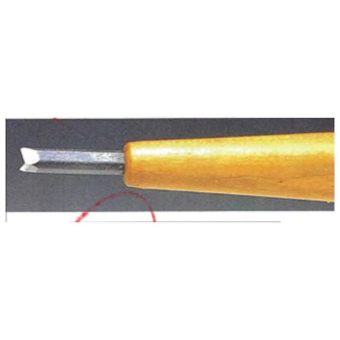 ESCO  6.0mm 彫刻刀(三角型/パワーグリップ) EA588ND-6 4550061490709(CDC)【別送品】