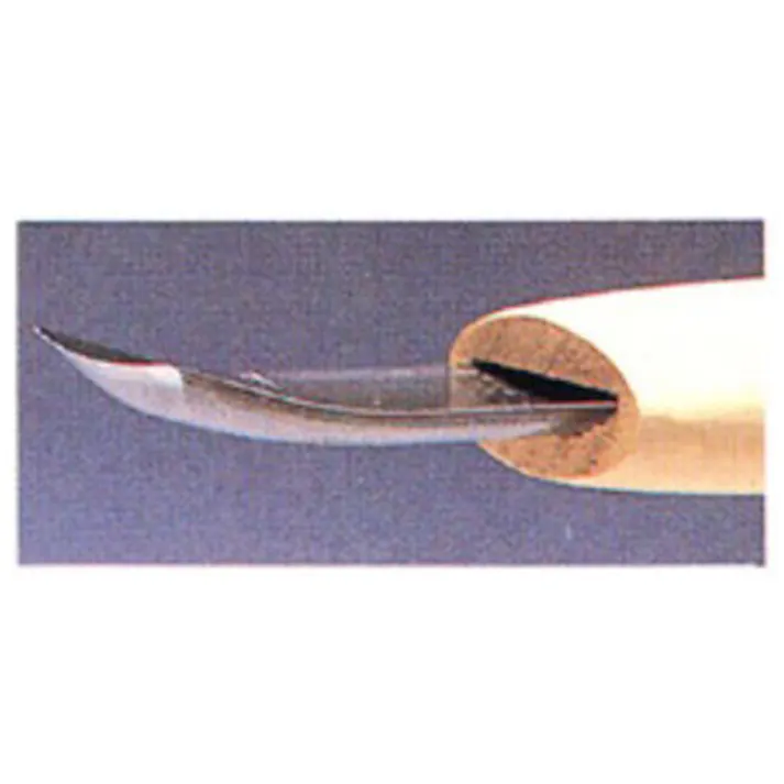 彫刻刀(安来鋼/浅丸曲型) 6.0mm EA588MD-6 4550061497432【別送品】