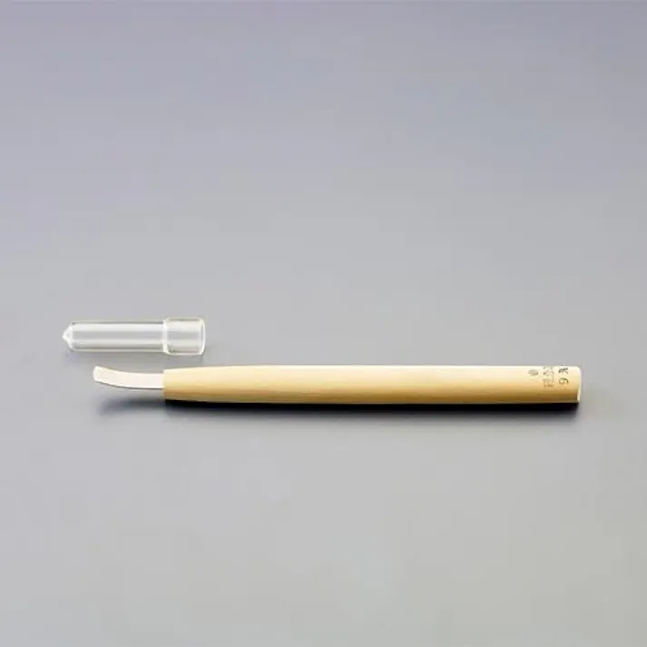 ESCO 6.0mm 彫刻刀(安来鋼/極浅丸曲型) EA588ME-6 4550061497937(CDC)【別送品】