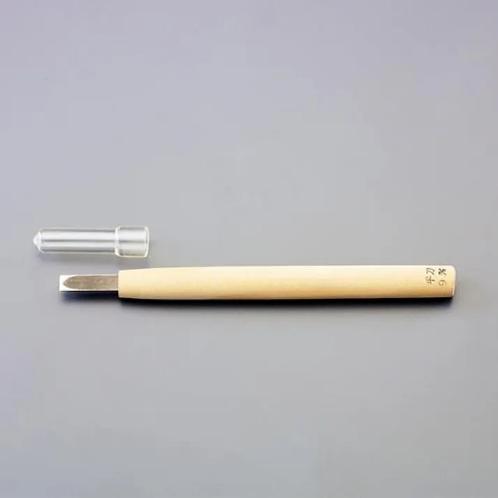 彫刻刀(安来鋼/平型) 4.5mm EA588MF-4.5 4550061498415【別送品】