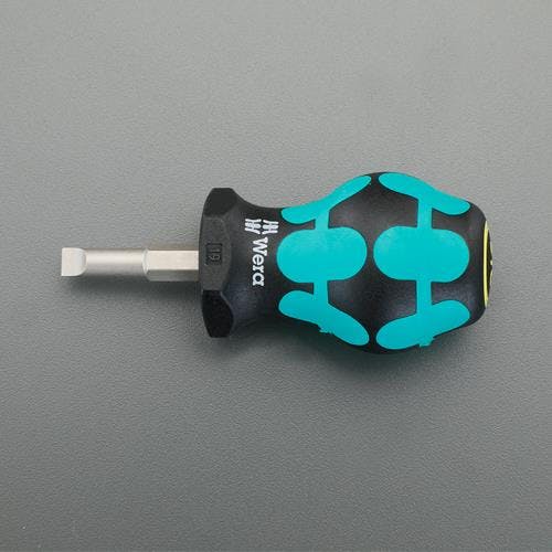 Wera ドライバー(スタビー型) [-] 3.5x0.6x24.5mm EA560WA-24 4550061498682【別送品】
