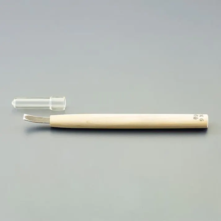 ESCO 1.0mm 彫刻刀(安来鋼/平曲型) EA588MG-1 4550061498880(CDC)【別送品】