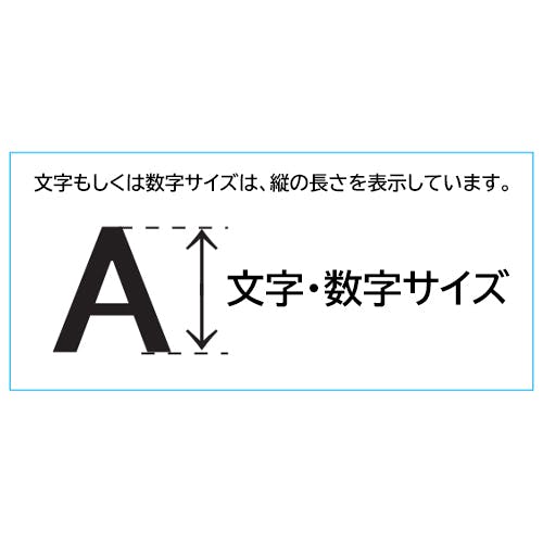 数量は多い マイゾックス(myzox) マーキングプレートセット(文字高170mm 安全・保護用品