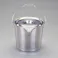 口付バケツ・ふた付き(ステンレス製) 15L EA508S-27 4550061516195【別送品】
