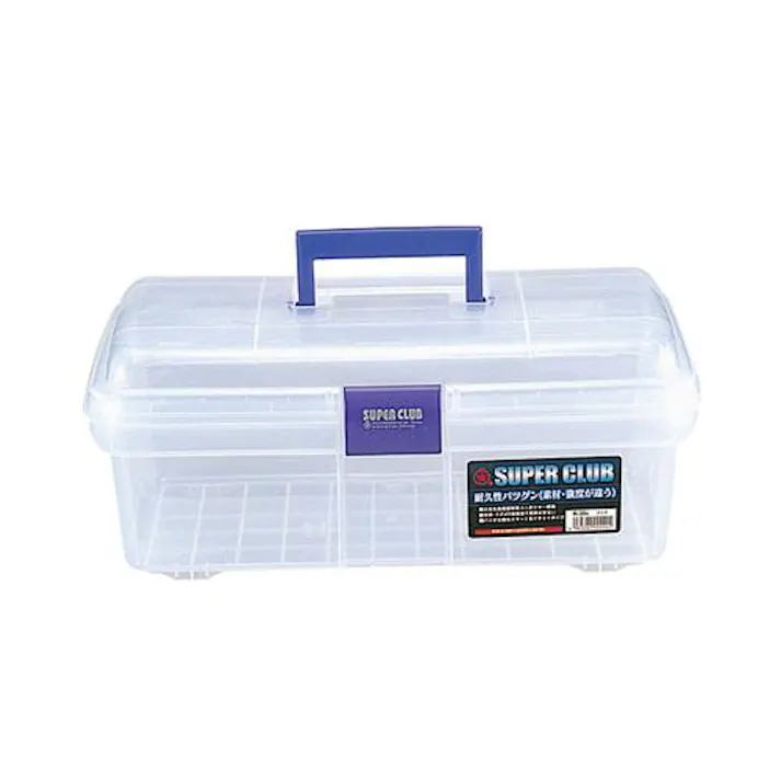 ESCO 392x206x164mm 工具箱(中皿無し/クリアー) EA505AB-36 4550061533741(CDC)【別送品】