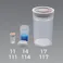 瑞穂化成工業 ポリ容器(押込フタ式) φ36.5x74.0mm/50ml EA508AF-14 4550061538562【別送品】