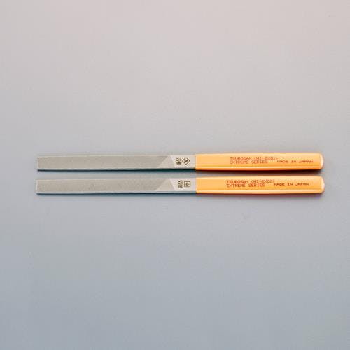 やすり(2本組/平/粗・細目/中・油目) 215mm EA521PH-40 4550061560815【別送品】