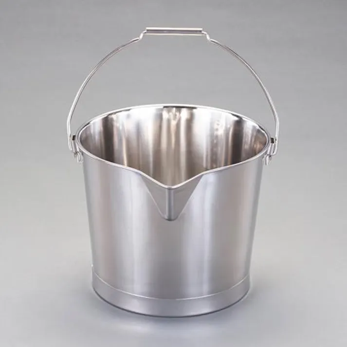 バケツ(口付/ステンレス製) 10L EA508S-21 4550061566312【別送品】