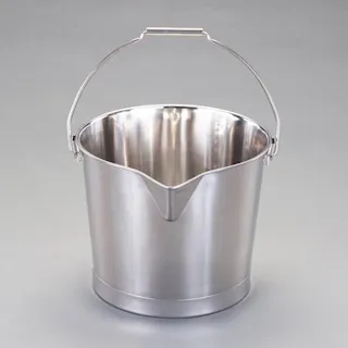 バケツ(口付/ステンレス製) 20L EA508S-23 4550061566336【別送品】
