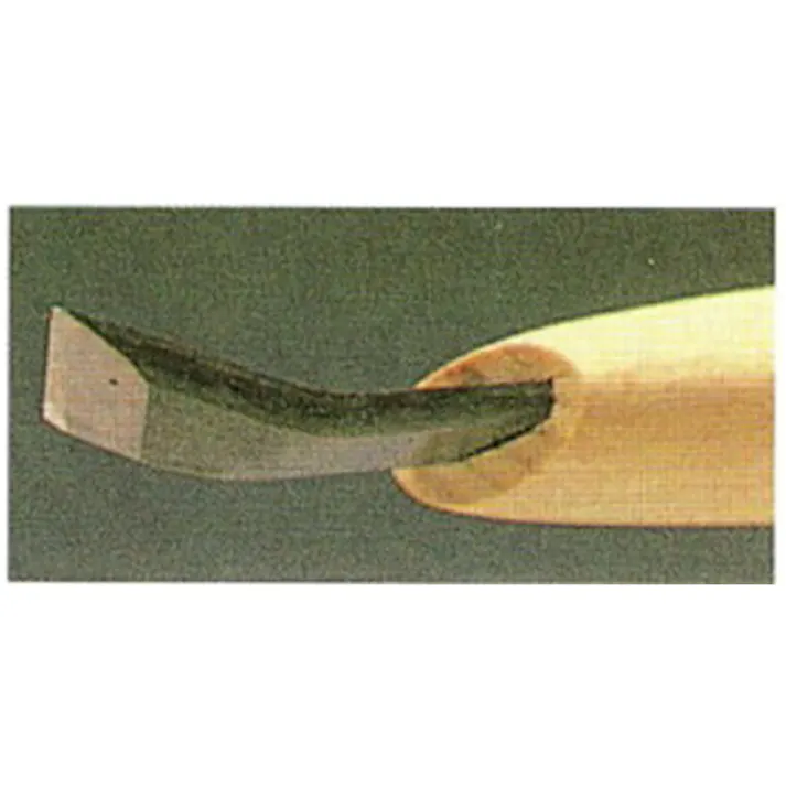 彫刻刀(安来鋼/キワ曲型左) 21.0mm EA588ML-21 4550061588369【別送品】