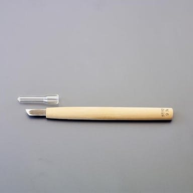 ESCO  10.5mm 彫刻刀(安来鋼/ナギナタ型) EA588MN-10.5 4550061588567(CDC)【別送品】