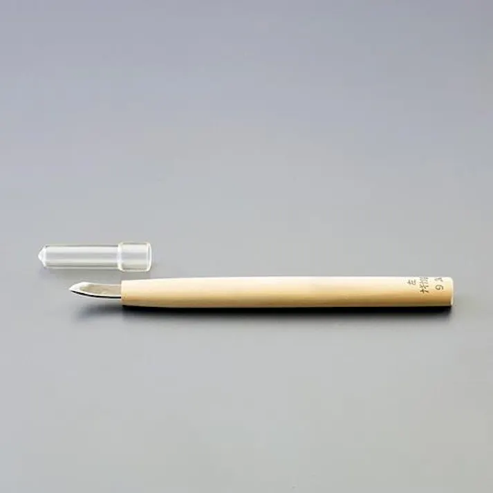 彫刻刀(安来鋼/ナギナタ曲型) 6.0mm EA588MP-6 4550061588727【別送品】