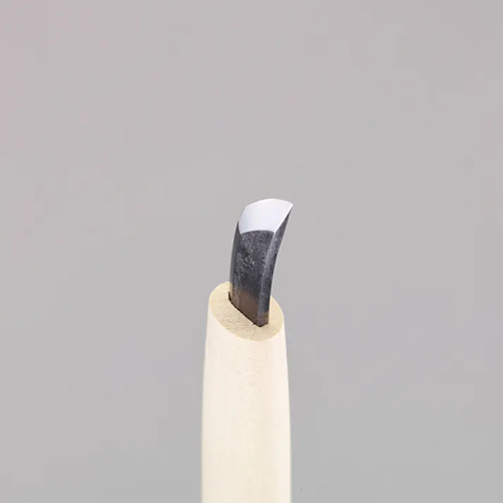 彫刻刀(安来鋼/ナギナタ曲型) 6.0mm EA588MP-6 4550061588727【別送品】