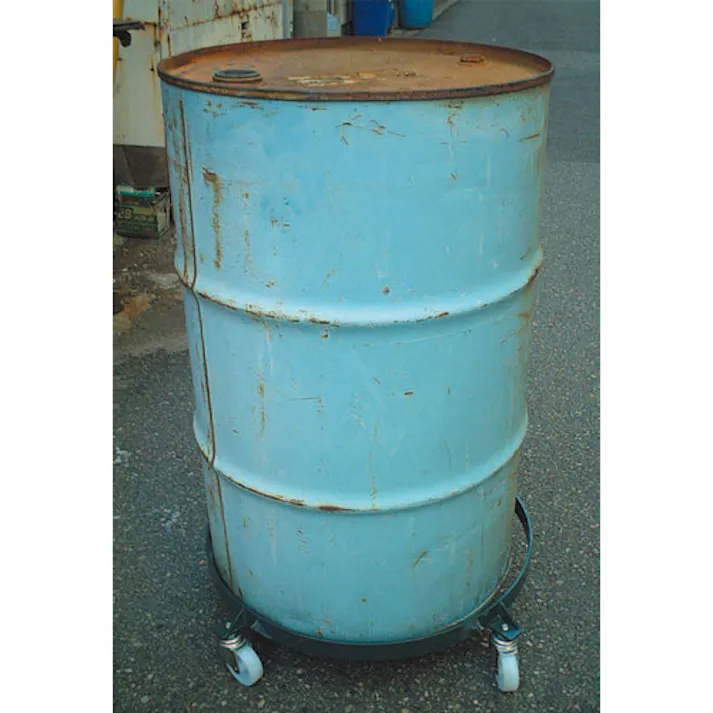 ドラムキャリー(ブレーキ付) φ610mm/55ガロン EA520W-22 4550061623572【別送品】
