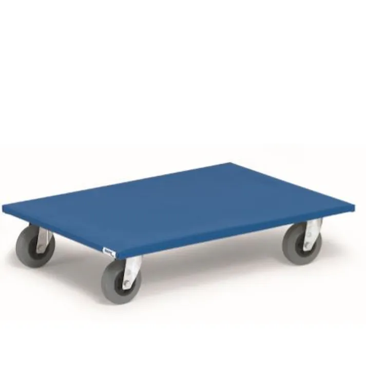 ドーリー(木製/ゴム車輪) 800x600mm/500kg EA520AD-7A 4550061628614【別送品】