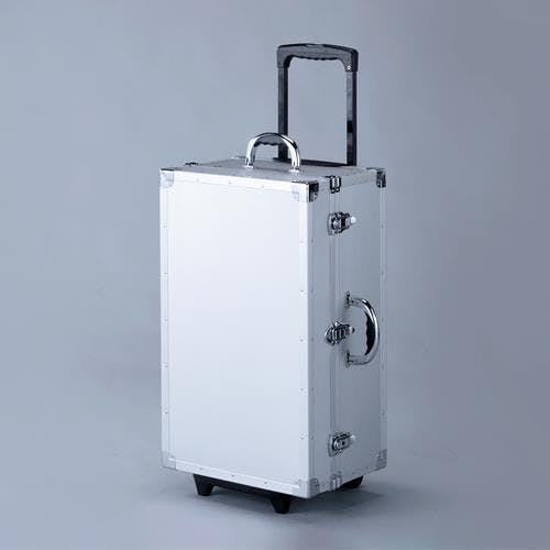 アルミケース(キャスター付) 385x284x635mm EA502A-80 4550061634349【別送品】