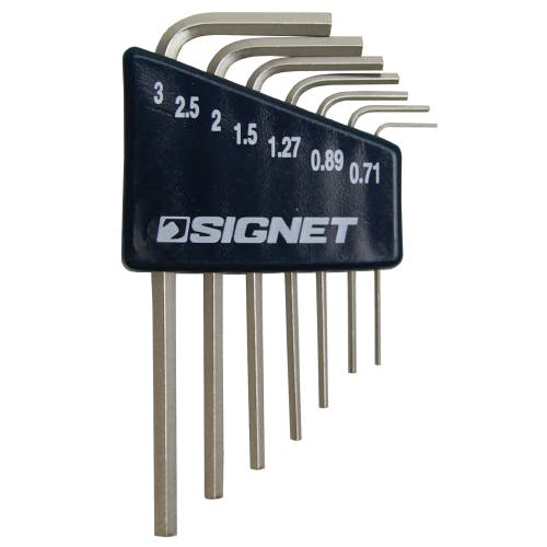 SIGNET(シグネット) 7本組 精密六角棒レンチセット EA573AE-1