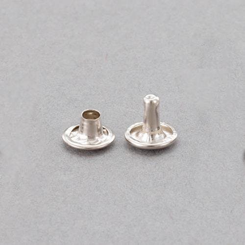 大カシメピン(鉄ニッケルメッキ/30組) 9mm/8.5mm EA576MR-51 4550061684801【別送品】