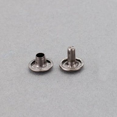 ESCO  9mm/ 8.5mm 大カシメピン(鉄ブラックメッキ/30組 EA576MR-53 4550061684825(CDC)【別送品】