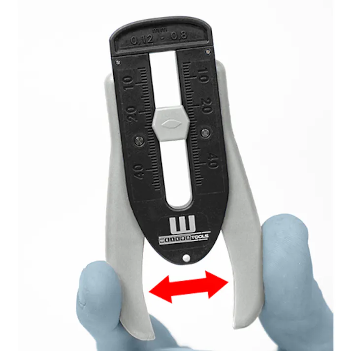 精密ワイヤーストリッパー(ESD) 0.12-0.8mm EA580WJ-2 4550061693643【別送品】