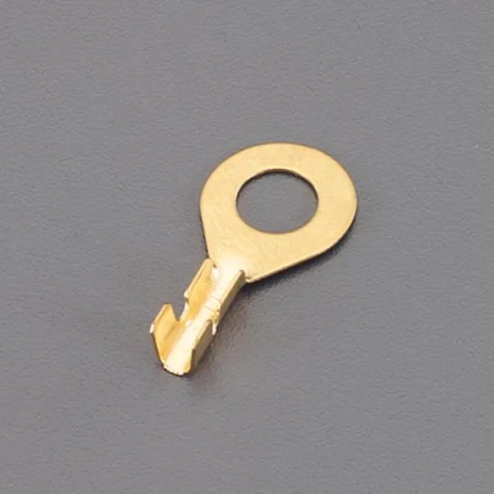 丸形端子(薄型/100個) 0.50-2.00平方ミリメートル/ 6mm EA538RB-58 4550061695166【別送品】