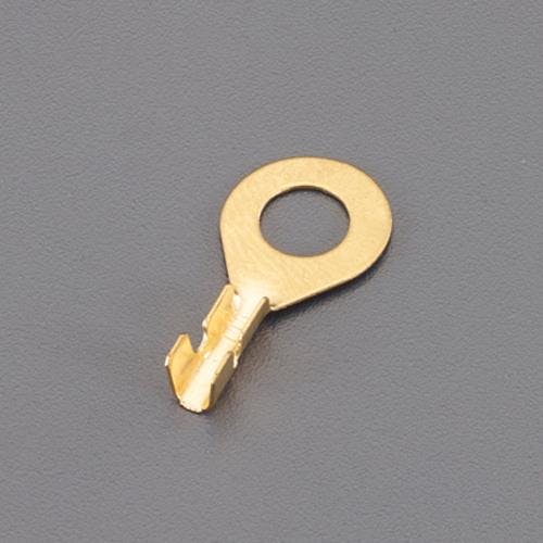 丸形端子(薄型/100個) 0.50-2.00平方ミリメートル/ 8mm EA538RB-59 4550061695173【別送品】