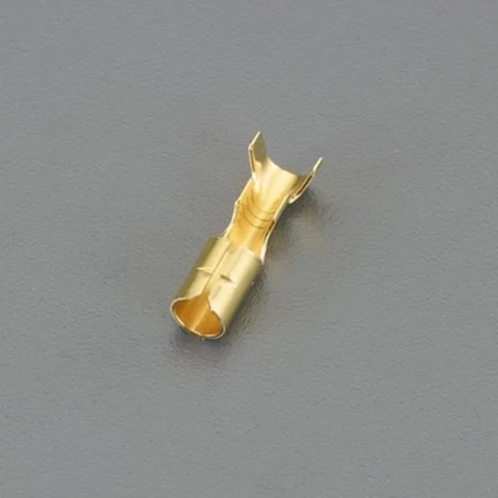 ESCO 0.50-2.00m平方m ギボシ形ソケット(100個) EA538RB-62 4550061695197(CDC)【別送品】