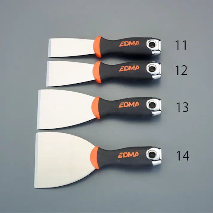 EDMA(エドマ) パテナイフ(硬/カーボンスチール) 80x220mm EA579AM-13 4550061703199【別送品】