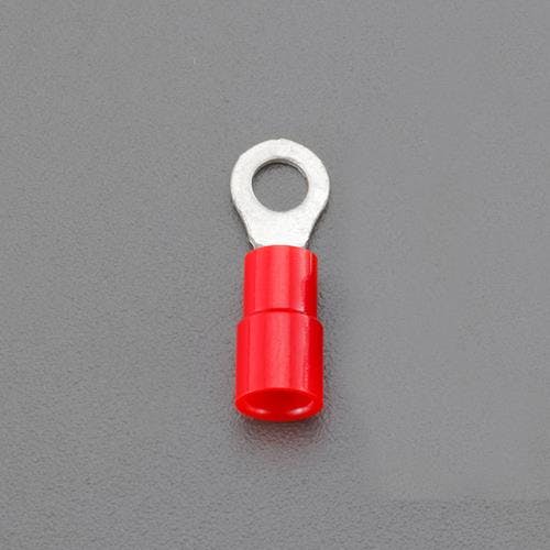 絶縁圧着端子[丸形] (赤/10個) 1.25-3.5 EA538MB-7 4550061704790【別送品】