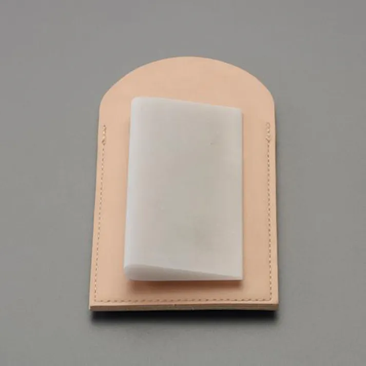 油砥石/ハンドタイプ(櫛形/極上質) 100x50x9.5mm EA522AJ-4 4550061716618【別送品】