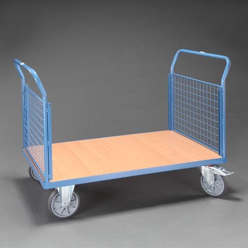 運搬車[両ハンドル式] 1000x600mm/600kg EA520BE-302 4550061721681【別送品】