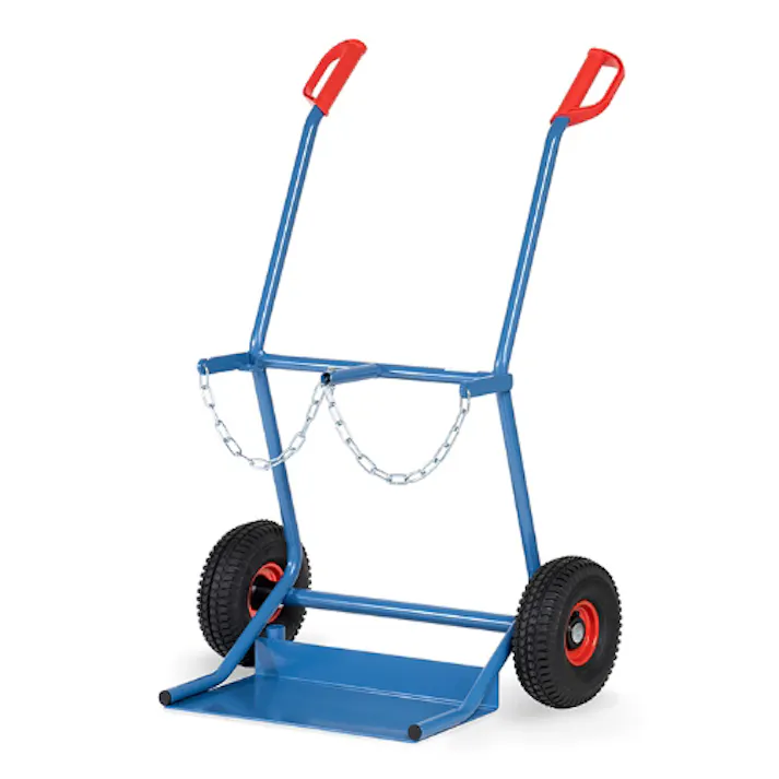 ハンドトラック(ボンベ用) 510x240mm/100kg EA520FD-53 4550061721704【別送品】