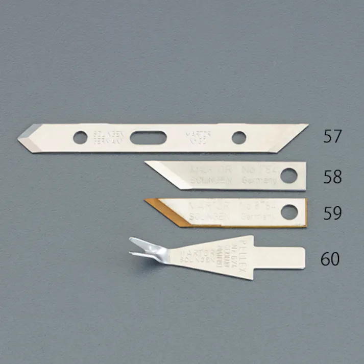 martor(マーター) ナイフ替刃(EA589AA-56用/10枚/片刃) EA589AA-58 4550061722077【別送品】