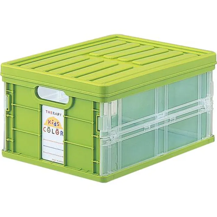 ナカバヤシ 258x358x177mm/11.8L 折畳コンテナ(グリーン) EA506AJ-22 4550061728093(CDC)【別送品】