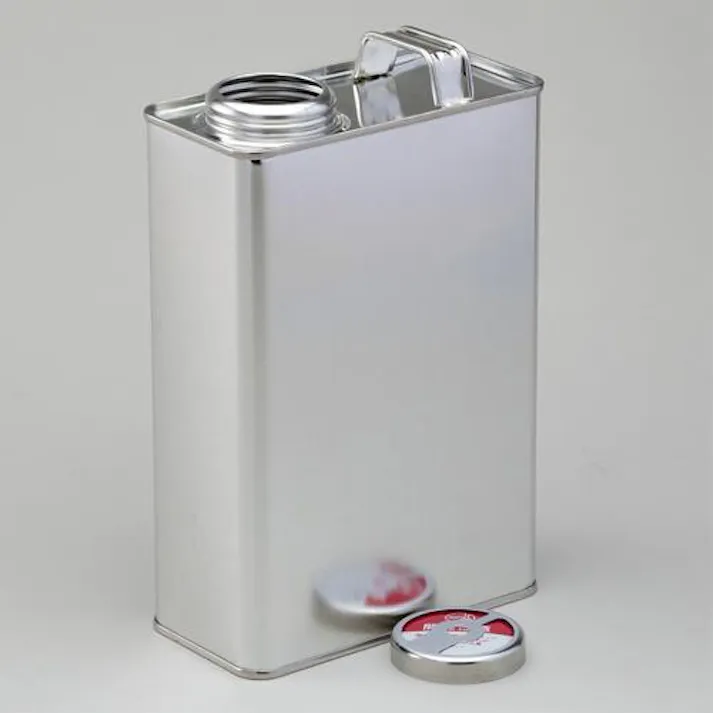 ESCO 1.0L 取手付角缶(スチール製/10個) EA508TM-42 4550061744840(CDC)【別送品】