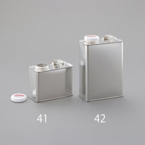 取手付角缶(スチール製/10個) 1.0L EA508TM-42 4550061744840【別送品