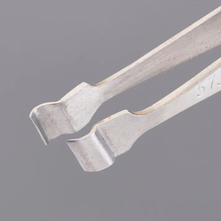 精密用ピンセット(ステンレス製) 120mm/573 EA595AK-140 4550061753835【別送品】