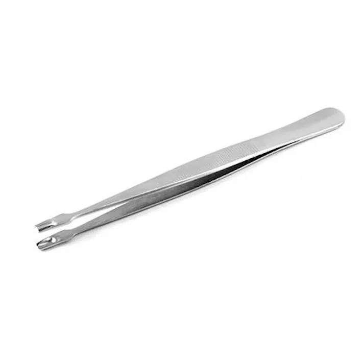 精密用ピンセット(ステンレス製) 120mm/577 EA595AK-141 4550061754337【別送品】