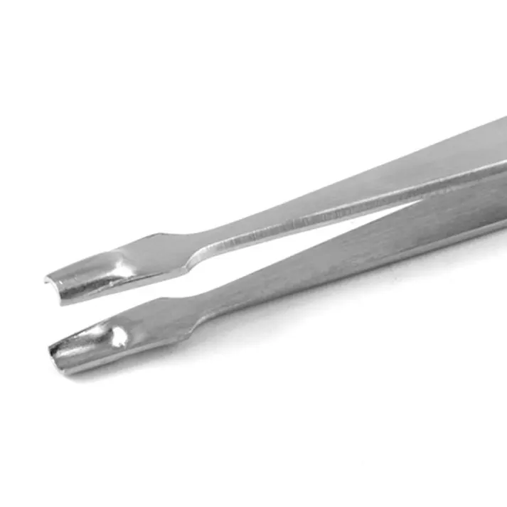 精密用ピンセット(ステンレス製) 120mm/577 EA595AK-141 4550061754337【別送品】