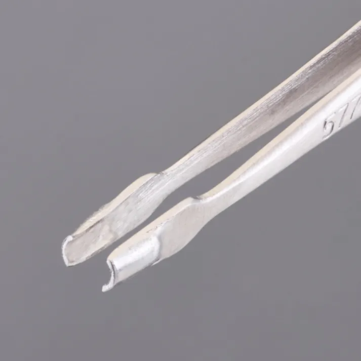 精密用ピンセット(ステンレス製) 120mm/577 EA595AK-141 4550061754337【別送品】