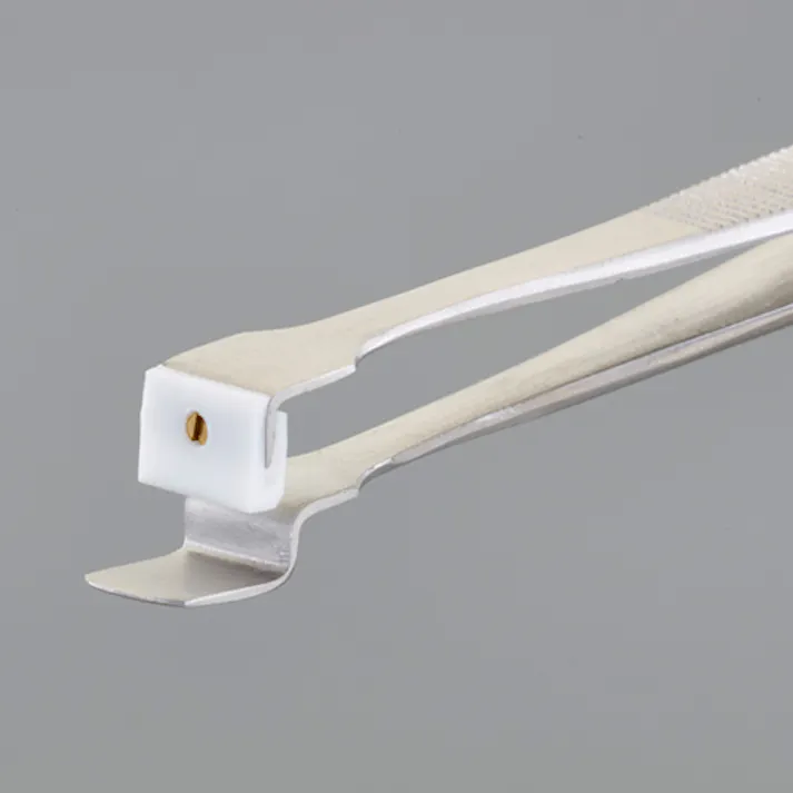 WAFER用ピンセット(ステンレス製) 125mm/300J EA595AK-156 4550061754382【別送品】