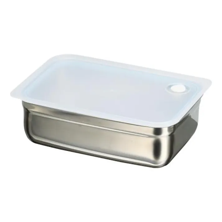 ESCO 255x170x 85mm/2.4L 保存容器(ステンレス製) EA508TF-6 4550061762424(CDC)【別送品】