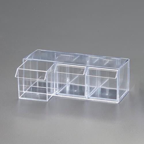 蝶プラ工業 小物ケース(3列1段/スチロール製) 240x96x83mm EA508FD-31 4550061766767【別送品】