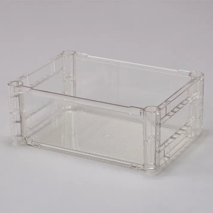 ポリカ製コンテナ(透明) 391x277x153mm/10L EA506AT-1 4550061771747【別送品】