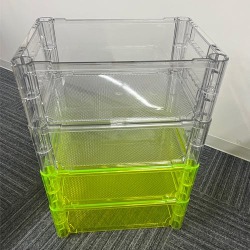 ESCO 391x227x153mm/10L ポリカ製コンテナ(透明) EA506AT-1 