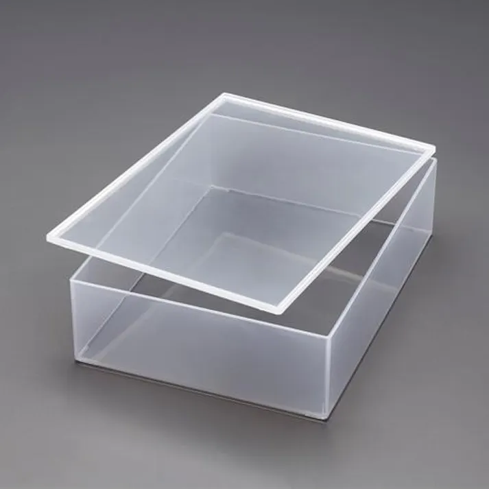 ESCO 319x240x 92mm 持続性透明帯電防止ケース EA508FB-40 4550061779354(CDC)【別送品】